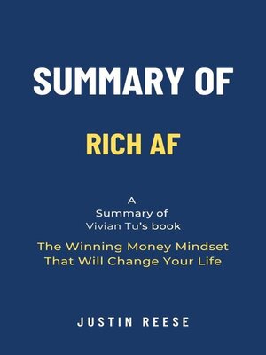 cover image of Summary of Rich AF by Vivian Tu